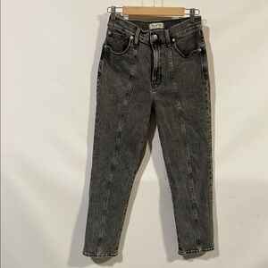 Madewell the perfect vintage straight jeans Women's Gray Jeans